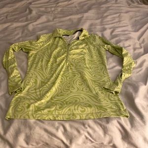 Athleta quarter zip shirt size medium